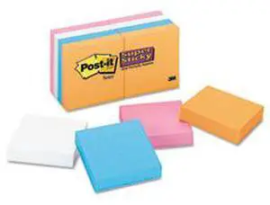 Post-it Pads in Marrakesh Colors 2 x 2 90-Sheet 8/Pack 6228SSAN