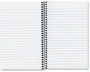 National Notebook,Wrbnd,9.5x6,C/Rl 33360