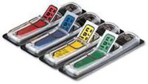 3M 684SH Arrow Flags    Sign Here    4 Colors with Dispensers  120 Pack