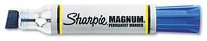 Magnum Oversized Permanent Marker, Chisel Tip, Blue