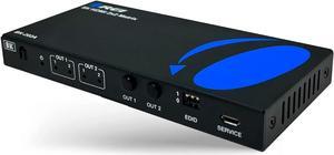 2x2 HDMI Matrix W/ Audio Out: 2-In 2-Out, UltraHD 8K, EDID (BK-202A)