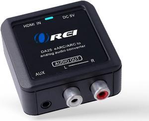 HDMI (EARC/ARC) To Analog Audio Converter Over RCA (DA25)