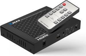 OREI 4K 2x2 Video Wall Controller Seamless HDMI Processor Upto Progressive 60hz 4:4:4 8-bit - HDMI 2.0, HDCP 2.2, 18 Gbps, UltaHD 2x1, 1x2, 1x3, 1x4 Remote Control (UHD-202VW)