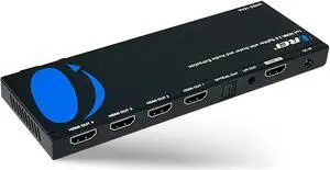 OREI 4K 1x4 HDMI 2.0 Splitter With Scaler And Audio Extraction With EDID Management (UHDS-104A)