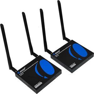 OREI Wireless HDMI Extender Transmitter & Receiver Dongle UtraHD 5.1-5.2 Ghz Up to 4K @ 60Hz - Upto 165 Feet - Perfect for Streaming from Laptop, PC, Cable, Netflix, YouTube, PS4 to HDTV/Projector