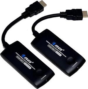 OREI Wireless HDMI Extender Transmitter & Receiver Up to 4K@60Hz - Upto 60 Feet (WUHD-66M-K)