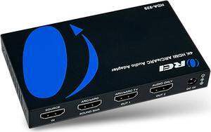 Orei 4K HDMI Audio Extractor ARC/EARC - Auto EDID Management (HDA-929)
