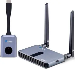 OREI 1080p Wireless Transmitter & Receiver Up To 100ft - Screen Mirroring (WHD-PRO1T-K)