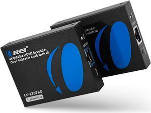 OREI 4K HDMI Extender Over CAT6/7 RJ45 4K@30Hz Up To 130 Ft & 1080p Up To 230 Ft (EX-230PRO)