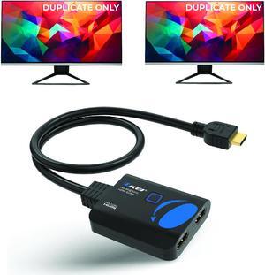 HDMI Splitter 1 input 2 output 4K@30Hz with HDMI Male Connector (HD-102C)