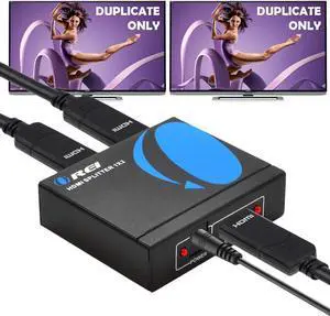 OREI HDS-102 1x2 Powered 1080P HDMI Splitter with 3D Resolutions & Full Ultra HD 4K/2K