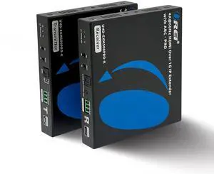 OREI 4K@60Hz HDMI Over 1G IP Extender with ARC-PRO (UHD-EXM500PRO-K)