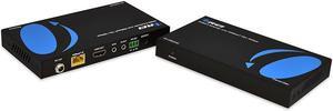 Orei EX-230UHD Extender Over HDBaseT 18Gbps Over CAT 5/6/7 Ethernet Cable - IR Signal - 230 Ft @ 1080P - 130 Ft @ 4K 60hz