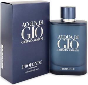 Giorgio Armani 551096 Acqua Di Gio Profondo by  Eau De Parfum Spray 4.2 oz for Men