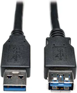 TRIPP LITE U324-003-BK USB-A EXTENSION CABLE 3.0 M/F BLACK 3FT