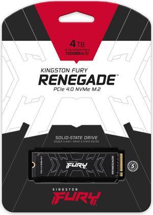 Kingston Technology FURY Renegade M.2 4000 GB PCI Express 4.0 3D TLC NVMe
