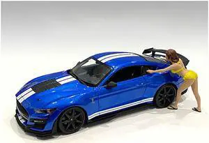 Stephanie Bikini Car Wash Girl Figurine for 1/18 Scale Models by American Diorama
