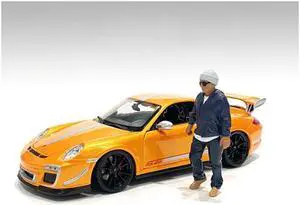 "Car Meet 1" Figurine IV for 1/24 Scale Models by American Diorama