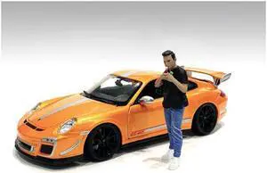 "Car Meet 1" Figurine VI for 1/24 Scale Models by American Diorama