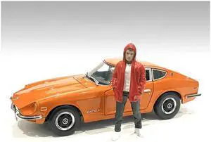 "Car Meet 2" Figurine IV for 1/24 Scale Models by American Diorama