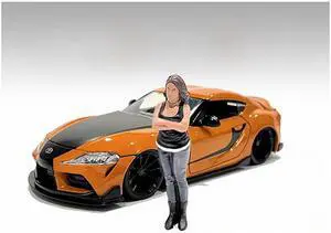 "Car Meet 3" Figurine 2 for 1/24 Scale Models by American Diorama