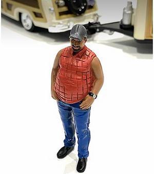 "Campers" Figure 1 for 1/18 Scale Models by American Diorama