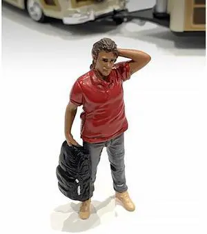 "Campers" Figure 4 for 1/18 Scale Models by American Diorama