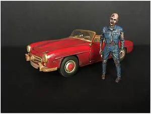Zombie Mechanic Figurine I for 1/24 Scale Models by American Diorama