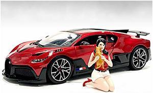 "Girls Night Out" Gigi with Cat Figurine for 1/18 Scale Models by American Diorama