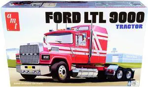 Skill 3 Model Kit Ford LTL 9000 Semi Tractor 1/24 Scale Model by AMT