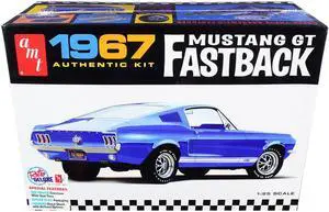Skill 2 Model Kit 1967 Ford Mustang GT Fastback 1/25 Scale Model by AMT