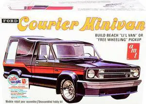 Skill 2 Model Kit 1978 Ford Courier Minivan 2-in-1 Kit 1/25 Scale Model by AMT