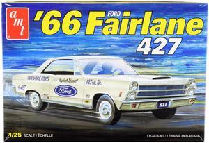 Skill 2 Model Kit 1966 Ford Fairlane 427 1/25 Scale Model by AMT