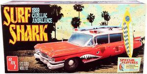 Skill 2 Model Kit 1959 Cadillac Ambulance "Surf Shark" 1/25 Scale Models by AMT