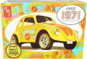 Skill 3 Model Kit Volkswagen Superbug Gasser "Coca-Cola" 1971 The Unity Collection 1/25 Scale Model by AMT