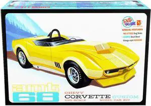 Skill 2 Model Kit 1968 Chevrolet Corvette Custom 1/25 Scale Model by AMT