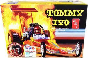 Skill 2 Model Kit Tommy Ivo Rear Engine Dragster 1/25 Scale Model by AMT