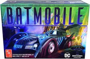 Skill 2 Model Kit Batmobile "Batman Forever" (1995) Movie 1/25 Scale Model by AMT