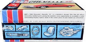 Skill 2 Model Kit 1966 Chevrolet Chevelle SS Hardtop 1/25 Scale Model by AMT