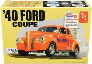 Skill 2 Model Kit 1940 Ford Coupe 3 in 1 Kit 1/25 Scale Model by AMT