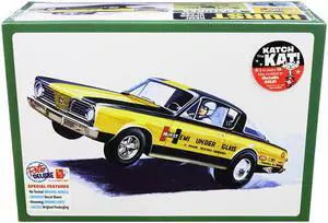 Skill 2 Model Kit 1966 Plymouth Barracuda Funny Car "Hemi Under Glass" 1/25 Scale Model by AMT