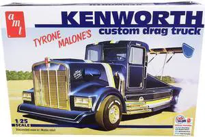 Skill 3 Model Kit Tyrone Malone's Kenworth Custom Drag Truck 1/25 Scale Model by AMT