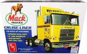 Skill 3 Model Kit Mack Cruise-Liner Truck 1/25 Scale Model by AMT
