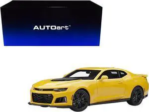 Chevrolet Camaro ZL1 Bright Yellow 1/18 Model Car by Autoart