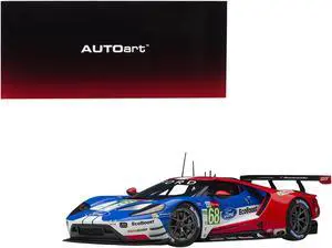 Ford GT #68 Sebastien Bourdais - Joey Hand - Dirk Muller 24H of Le Mans (2019) 1/18 Model Car by Autoart