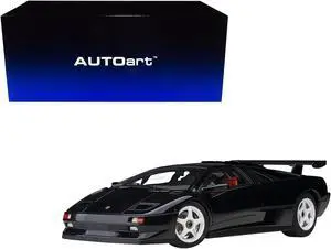 Lamborghini Diablo SV-R Deep Black 1/18 Model Car by Autoart