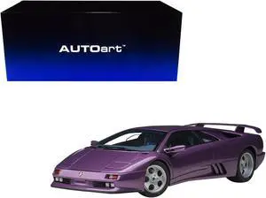 Lamborghini Diablo SE30 Viola Purple Metallic 1/18 Model Car by Autoart
