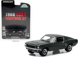 1968 Ford Mustang GT Fastback Highland Green Metallic "Hobby Exclusive" 1/64 Diecast Model Car by Greenlight