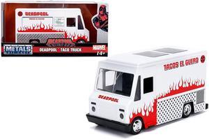 Deadpool Taco Truck White "Marvel" Series 1/32 Diecast Model by Jada