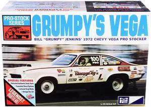 Skill 2 Model Kit 1972 Chevrolet Vega Pro Stock Bill "Grumpy" Jenkins' "Legends of the Quarter Mile" 1/25 Scale Model by MPC